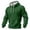 Dark Green01, variant on Dwelliawo St Patricks Day Hoodie Men Waffle Pullover Shamrock Graphic Sweatshirts Irish Shamrock Clover Graphic Hoodie Long Sleeve Regular Fit Outfits Red L