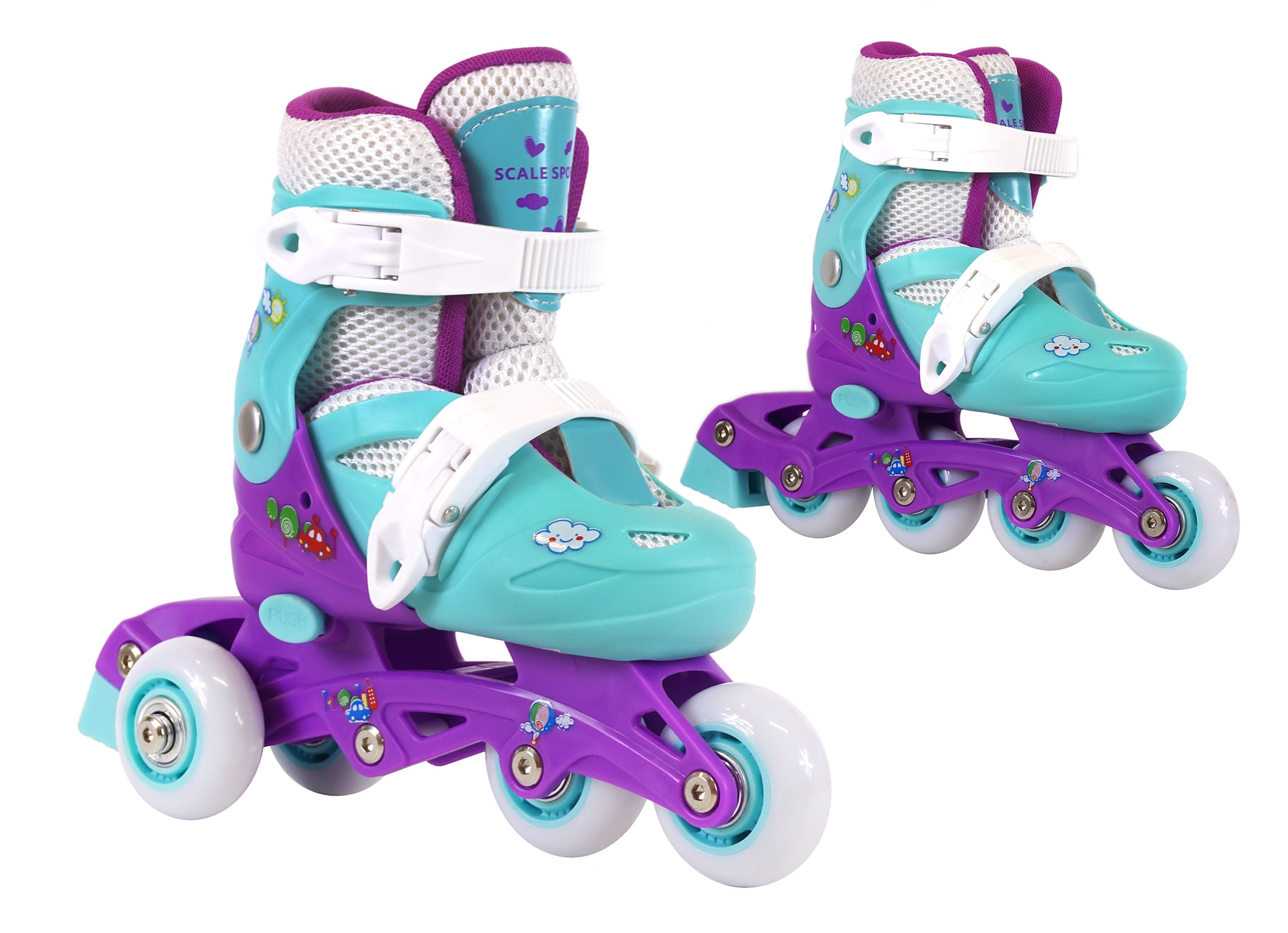Kids and Ladies Rollerskates 2in1 set meteor 2in1 Roller Skates and Ice Skates Purchase and have fun for the whole year