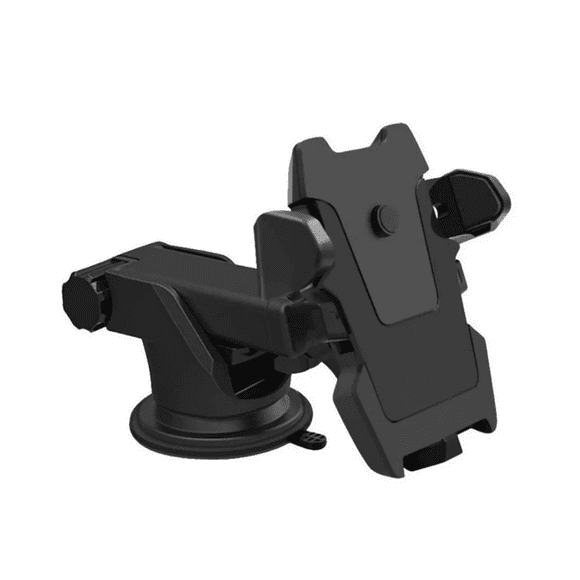 Soporte Porta Celular 360º Firme Auto Escritorio Negro