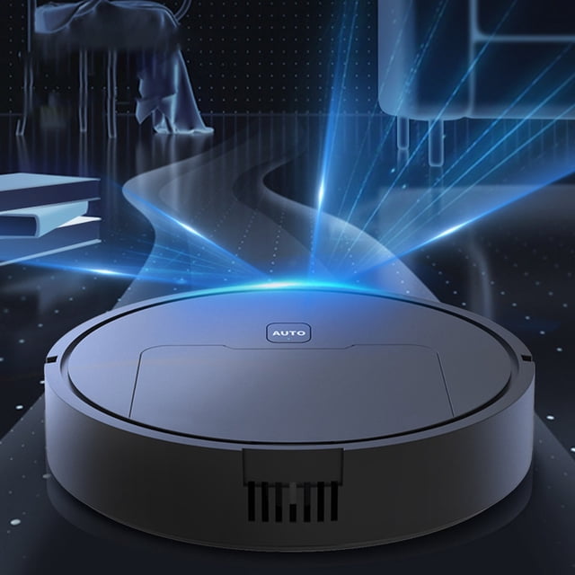 Kctiaxy Sweeper Sweeper Intelligent Sweeping Robot 3-in-1 Rechargeable Cleaning Machine Suction Sweeping and Mopping Mini Vacuum Cleaner Kids Toys