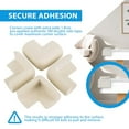 thumbnail image 5 of 12PCS Soft Corner Protector Baby Proofing Edge and Corner Guards, Safety Furniture Bumper for Fireplace, Table, Stair, Cabinet, 5 of 7