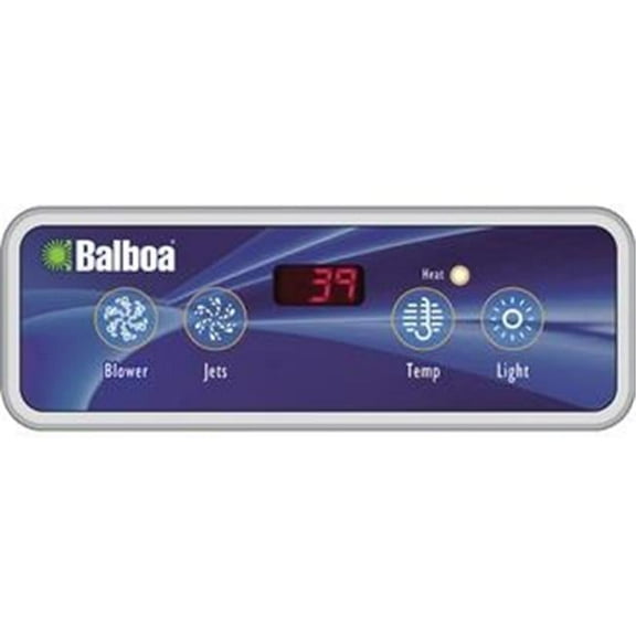 Balboa 10671 Duplex 4-Button Spa Side Overlay for 51676