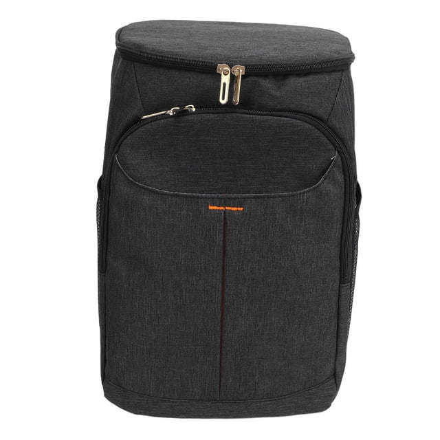Mochila refrigeradora para acampar de 18L, bolsa refrigeradora impermeable a prueba de fugas con aislamiento térmico para bebidas de frutas, lonchera, billetera para teléfono móvil, color ne