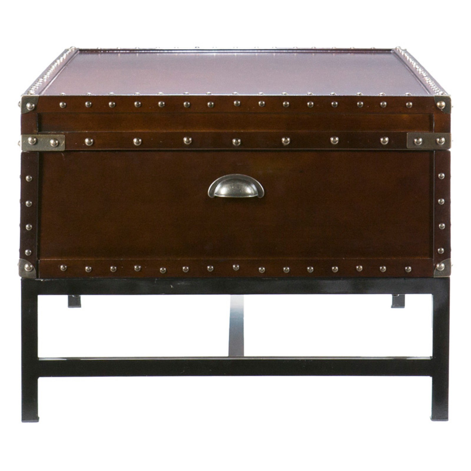 SEI Furniture Voyager Storage Coffee Table in Espresso - image 3 of 5