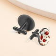 thumbnail image 6 of Ladybird Elegant Men's Stainless Steel Cufflinks for Dress Shirts - Ideal for Formal Occasions, 6 of 6