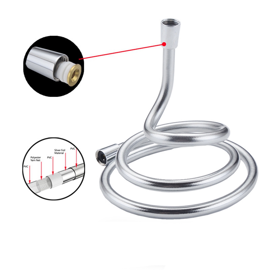 Flexible Anti-Kink Handheld Shower Hea PVC Smooth Shower Hose 100 Inches Flexible Anti-Kink Handheld Shower Hea PVC Smooth Shower Hose 100 Inches