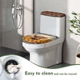 thumbnail image 4 of ZIATUBLE Aztec Tribal Toilet Lid Cover Set 2 Piece Highland Cow Toilet Seat Covers for Bathroom Sets Sunflower Toilet Seat Lid and Tank Covers for Home Bathroom Decoration, 4 of 7