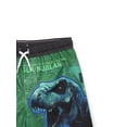thumbnail image 3 of Jurassic World Boys T Rex Graphic Swim Trunks, Sizes 4-16, 3 of 3