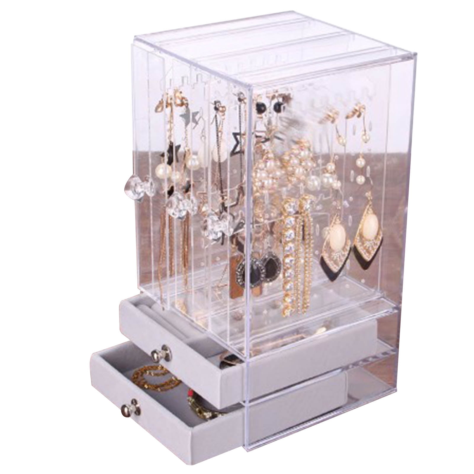 Clear Acrylic Jewelry Organizers,Acrylic Jewelry Box Large Jewelry