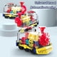 thumbnail image 3 of Electric Train Set Transparent Electric Gear Train with Music Light Rotating Toy Children s Birthday Gift for Children, 3 of 5