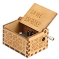 thumbnail image 1 of Kuymtek La Vie In Rose Music Box Cute Hand Crank Clockwork Novel para Marido Esposa Familia, 1 of 8