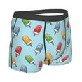 thumbnail image 2 of KLL Modern Ice Cream Men's Cotton Boxer Briefs Underwear-X-Large, 2 of 8