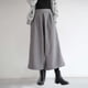 thumbnail image 5 of Gibobby pantalones para nieve mujer Pantalones culottes de lana a la moda para mujer, pantalones holgados de pierna ancha, pantalones de nueve (Gris, XL), 5 of 5