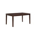 thumbnail image 5 of New Classic Gia 60" 5-Piece Rectangular Wood Dining Set with 4 Chairs in Cherry, 5 of 14