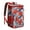 Red-20, variant on Symmetrical Rustic Style Insulated Cooler Backpack - 20L Soft Cooler Bag, Nordic Design for Picnic