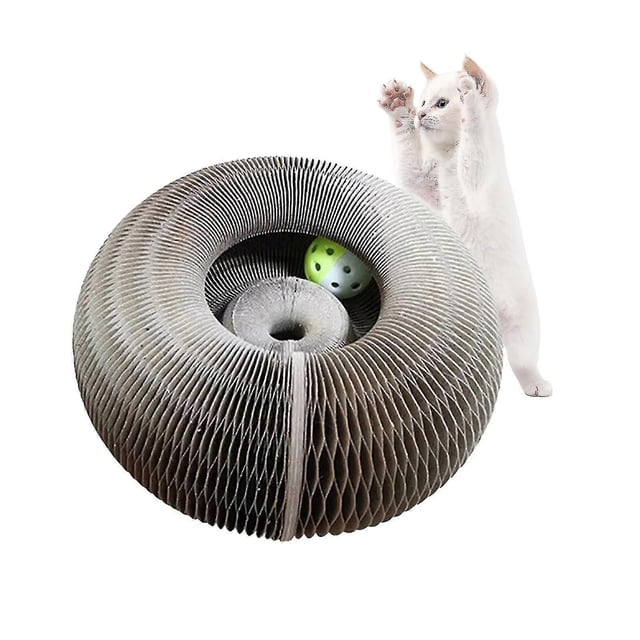 Tabla rascadora para gatos Organ Magic Cat Rascador de juguete con campanillas de viento para gatos Tabla rascadora G
