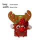 thumbnail image 4 of Cateissary Cinta para el pelo de Navidad con cuernos, bayas rojas, decoración de esponja, diadema, aro Universal, accesorios de fotografía, Kits de decoración para fiestas Caqui, 4 of 6