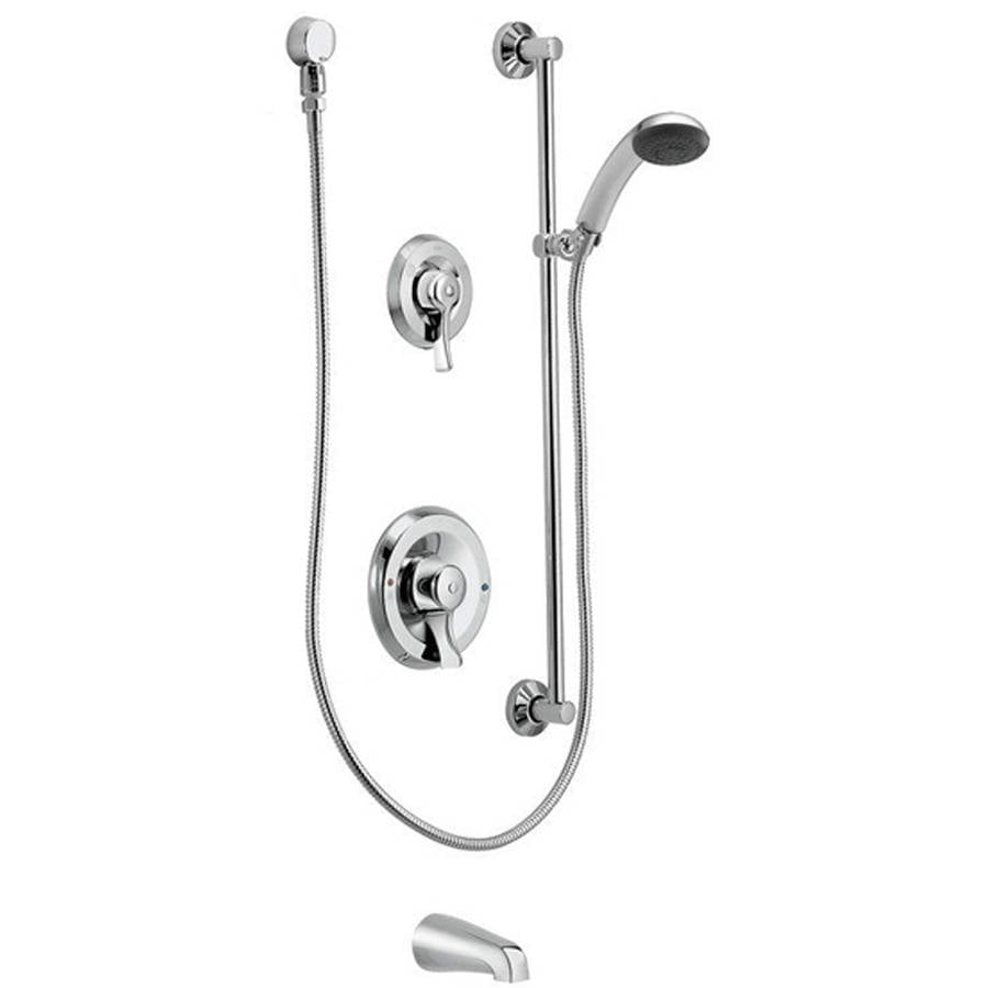 Moen 8341 MDURA PosiTemp Pressure Balance 2.5 GPM Shower System with