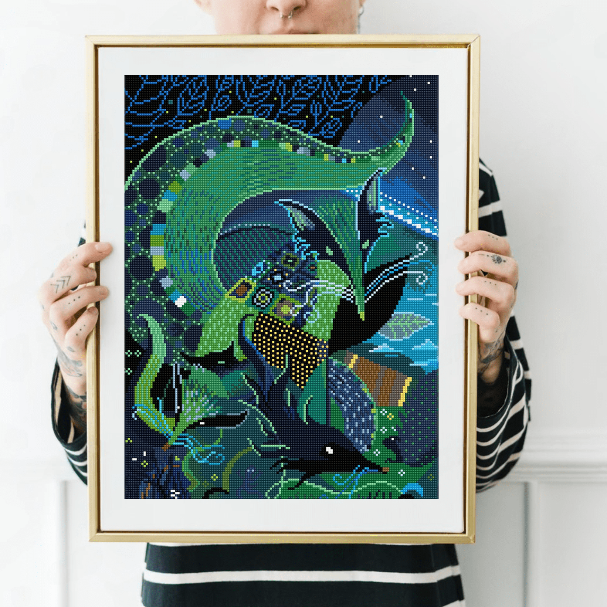 Diamond Dotz Forest Fox Animal Diamond Painting Kits for Adults - Diamond Art Kits a Relaxing Creative Craft Kit with Dotz Gems 14.6"x20.3"