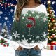 thumbnail image 1 of MHFRRA Sudadera con Capucha Sin Cabeza Atmosphere para Mujer Verde Oscuro, 1 of 4