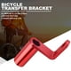 thumbnail image 4 of Soporte de transferencia de montaje de extensión de bicicleta de aleación de aluminio para espejo retrovisor rojo JShteea Accesorios para bicicletas, 4 of 5