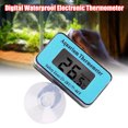 thumbnail image 2 of CAROOTU LED Digital Aquarium Thermometer Fish Tank Water Terrarium Temperature With Suction Cup, 2 of 6