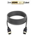 thumbnail image 2 of Cable HDMI PowerBear 4K de alta velocidad de 10 pies con conectores dorados, 2 of 7