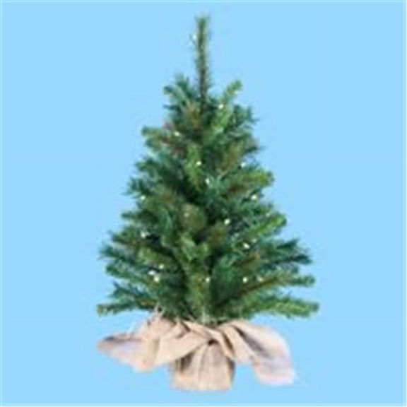 Kurt Adler 30-Inch Pre-Lit Pine Tree
