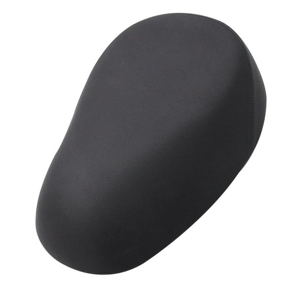 RENACLIPY Electric Bike Saddle Comfortable Waterproof Cycling Seat Black and Sponge