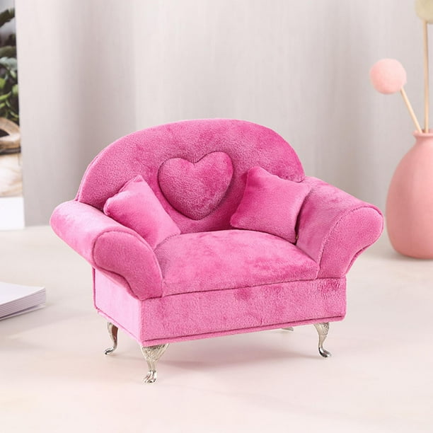 Joyero Sofá cama Yinane Rosado
