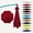 Burgundy, variant on 11FT Beige Cantilever Patio Umbrella Replacement Canopy Outdoor Large Round 8 Ribs Length 64" to 66" (Canopy Only) Waterproof & UV