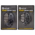 thumbnail image 1 of Niche Organic Brake Pad Set for Yamaha YZF R3 Motorcycle MK1002848, 1 of 8