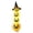 J, variant on iZHH Halloween Decorations Light Up Pumpkin Tower, Pumpkin With Witch Hat, For Home, Yard, Porch Thanksgiving Decorations, B