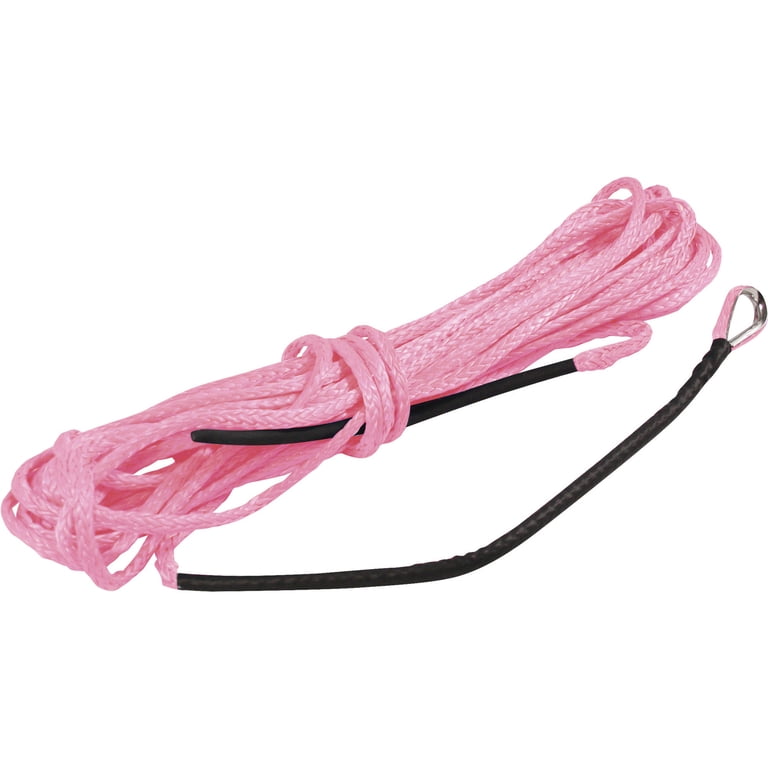 Extreme Max Devil's Hair ATV/UTV Winch Rope - 3/16" X 50' Synthetic Rope With 6,000 Lb Strength