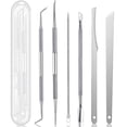 thumbnail image 1 of Kit de herramientas de pedicura para uñas encarnadas (7 piezas) Kit de manicura de uñas Tratamiento de cuidado de uñas de acero inoxidable para corrección de uñas Esmalte Alivio del dolor, 1 of 5
