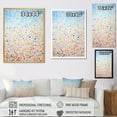 thumbnail image 4 of Designart "Rainbow Dots In Minimalist Style" Abstract Canvas Prints, 4 of 7
