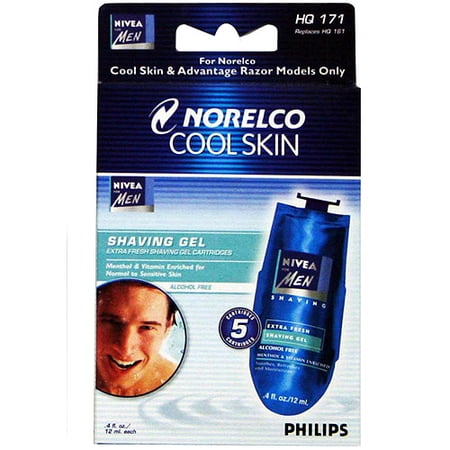 Norelco Shaving Gel Cartridges HQ171