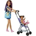 thumbnail image 2 of Barbie Skipper Baby-Sitters Poussette Jeu, Multicolore, 2 of 9