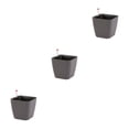 thumbnail image 2 of Maceta autorriego Bearachild para flores y hierbas gris 14*13*10.5 Type1 NO1, 2 of 6