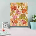 thumbnail image 4 of Epic Graffiti 'Pink and Orange Brocade I' by Silvia Vassileva, Canvas Wall Art, 12"x16", 4 of 8