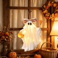 thumbnail image 6 of Light Up Halloween Hanging Ghost Decorations, Halloween Decorations Outdoor for Tree, Porch, Yard, Patio, Indoor Halloween Decorations, 6 of 7