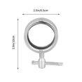 thumbnail image 2 of Spring Clip Collars Exercise Collars Barbell Clamps for Weight Bar (Silver), 2 of 9