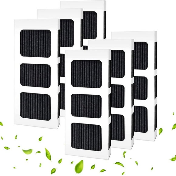 YOPTOP 6-PackPaultra2 Refrigerator Air Filter for Frigidaire Paultra2 Pure Air Ultra II Pure Air Ultra 2 Air Filter Pureair Ultra ii Electrolux 242047805 5303918847