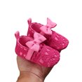 thumbnail image 6 of Gureui Infant Baby Girls Shoes Non-Slip Bowknot Princess Flats First Walker, 6 of 9