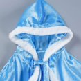 thumbnail image 6 of Gyratedream Toddler Girls Party Hood Cloak Dress Up 2-9 Years Child Girls Princess Cape Christmas Costumes, 6 of 9