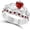 White, variant on 14K White Gold-Plated Crown Design Claddagh Bridal Set 1 CT Heart-Cut Red Garnet Engagement Ring with Curved Wedding Band 925 Sterling Silver Anniversary Gift For Women