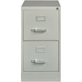 thumbnail image 4 of Scranton & Co 26.5" 2-Drawer Metal Letter Vertical Filing Cabinet in Light Gray, 4 of 6
