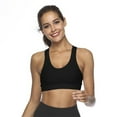 thumbnail image 5 of FENGGHAO Women High Impact Sports Bra with Back Pocket for Running Yoga Workout, Padded Support Women Solid Sport Bra, 5 of 6
