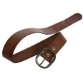 thumbnail image 3 of OnlineBelts Casual Leather Jean Belt with Oval Buckle, 3 of 4