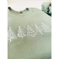 thumbnail image 2 of Christmas Tree Embroidered Sweatshirt, 2 of 5